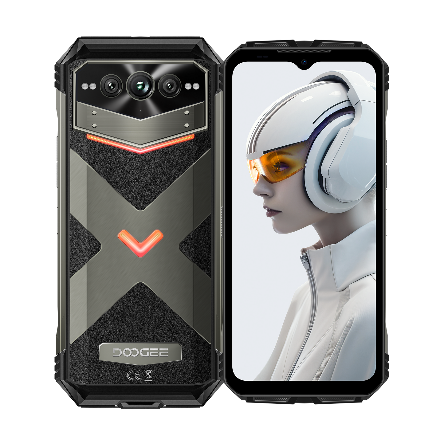 2025 DOOGEE V MAX PLUS smartphone CPU Dimensão 7050 120Hz 6,58 polegadas [banda de frequência global 5G] 16 + 512G 200 milhões de pixels 22000 Bateria Hao Android 14 FIFI6 telefone móvel robusto 16GB RAM 512GB ROM smartphone【Impostos incluídos】