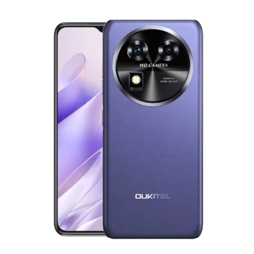 2025 OUKITEL C37 Smartphone CPU MTK8788 120Hz 6.6 inch 4G Cost-effective Smartphone 6GB RAM 256GB ROM 【Impostos incluídos】