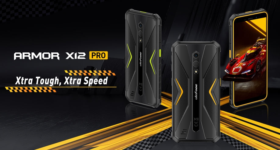 ULEFONE ARMOR X12 PRO HELIO G36 120HZ 5,45 polegadas NetCom Full High Cost-Equetive 4G Smartphone de 4 GB de 4 GB de RAM 64 GB ROM 【Impostos incluídos】