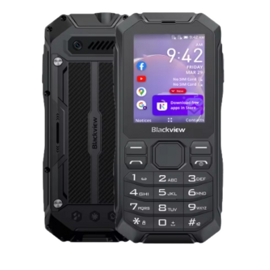 Blackview N1000 CPU MT6739WW 120Hz 2,4 polegadas 4G telefone com função de tecla 1 GB de RAM 4 GB de ROM Smartphone 【Impostos incluídos】