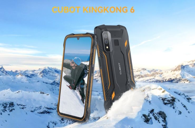 2025 Cubot KINGKONG 6 Smartphone Helio T310 120Hz 6.088 Polegadas Tela Robusta Smartphone 4GB RAM 64GB ROM Smartphone 【Impostos incluídos】