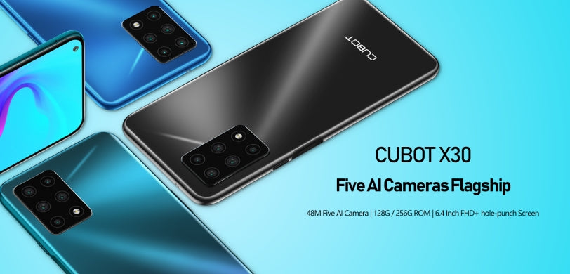 2025 Cubot X30 Helio MTK6771V 120Hz tela de 6,4 polegadas 4G frequência global smartphone NFC 8GB RAM 128GB ROM smartphone 【Impostos incluídos】