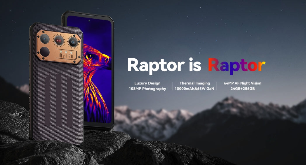 2025 IIIF150 Raptor Smartphone Helio MT6789 120Hz tela de 6,78 polegadas 10000mAh 100 milhões de bateria 4G smartphone robusto 12GB RAM 256GB ROM smartphone 【Impostos incluídos】