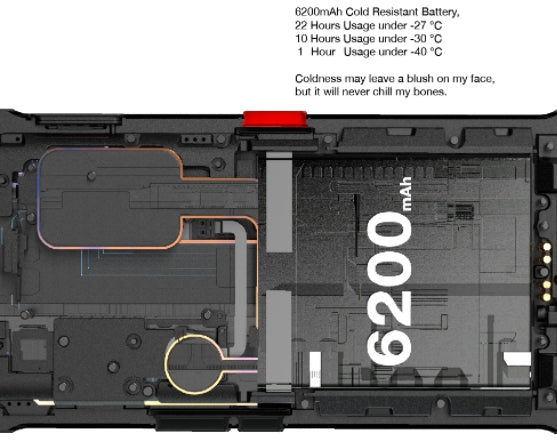 AGM Glory G1 PRO Smartphone CPU Qualcomm TM480 120Hz 6,53 polegadas 5G Banda Global: Imagem Térmica NFC Smartphone Robusto 8GB RAM 256GB ROM Smartphone 【Impostos incluídos】