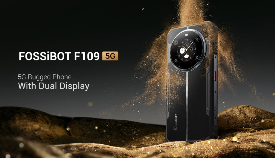 2025 Fossibot F109 CPU MT6835V 120Hz 6,745 polegadas novo smartphone robusto econômico e eficiente 5G 8 GB de RAM 256 GB de ROM smartphone【Impostos incluídos】