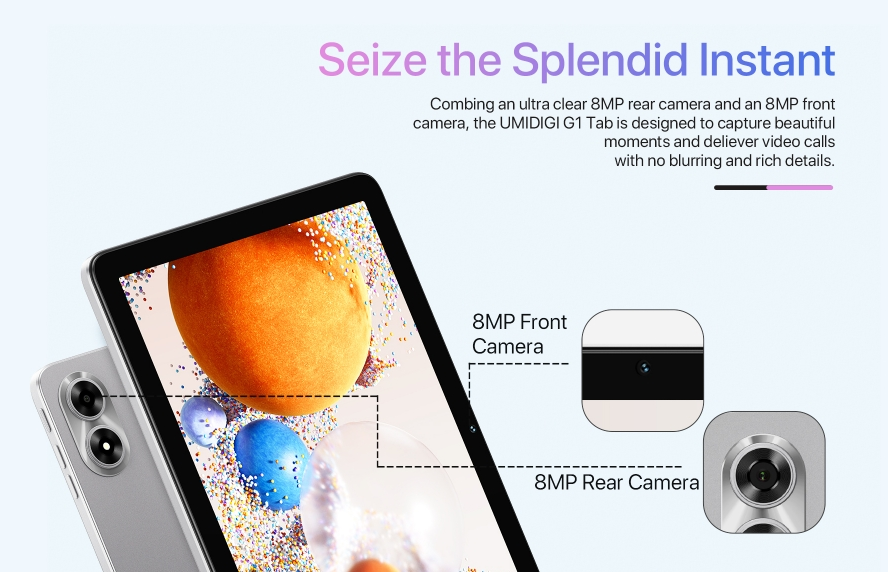 UMIDIGI G1 Tab CPU T616 120Hz 10,1 polegadas tablet econômico 4 GB de RAM 64 GB de ROM 【Impostos incluídos】