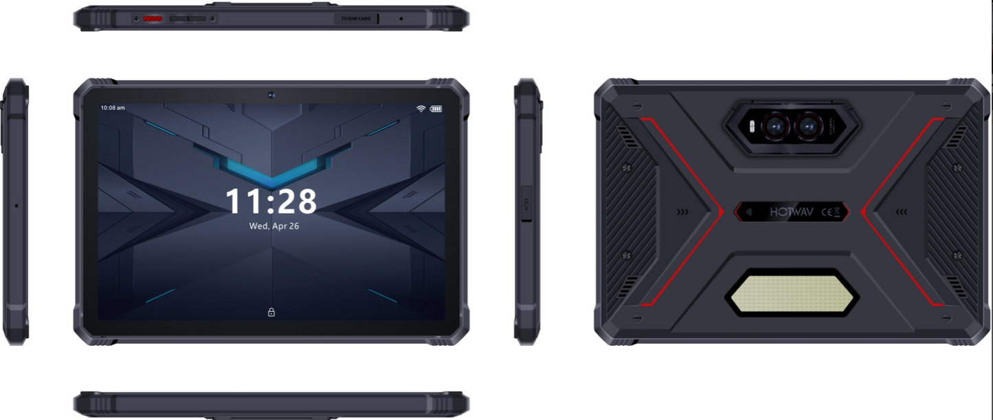 HOTWAV TAB R9 Pro CPU T606 120Hz tela de 11 polegadas 4G tablet robusto Potencialize sua aventura 6 GB de RAM 256 GB de ROM 【Impostos incluídos】