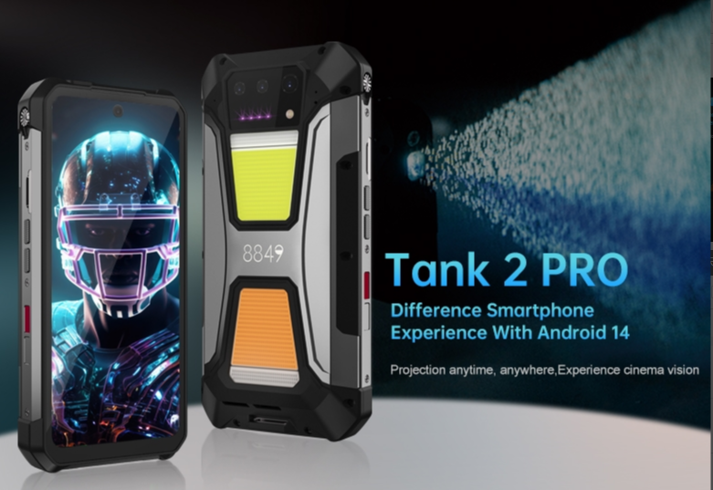 8849 TANK 2 PRO CPU MT6789 120Hz 6,81 polegadas 5G módulo de projeção de banda de frequência global atualizado para maior clareza também tem função de dissipação de calor 12 GB de RAM 512 GB de ROM