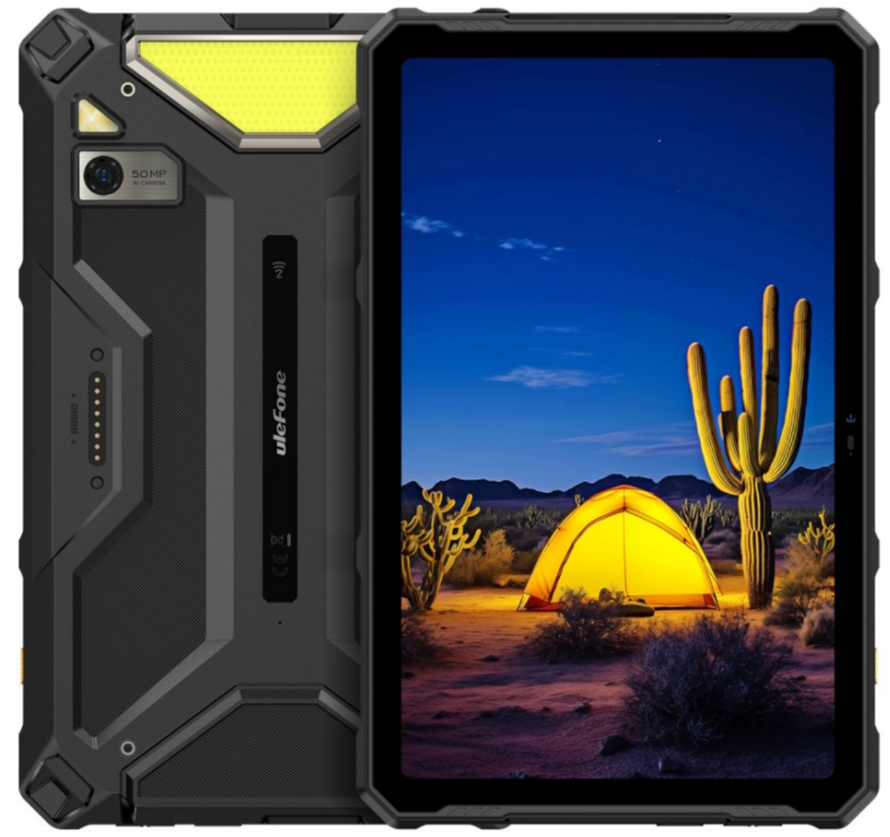 Ulefone ARMOR PAD 4 ULTRA CPU Dimensão 6300 120Hz 10,36 polegadas 5G banda de frequência global três prova tablet inteligente multifuncional luz LED 11800mAh tela 2K 8GB RAM 256GB ROM 【Impostos incluídos】