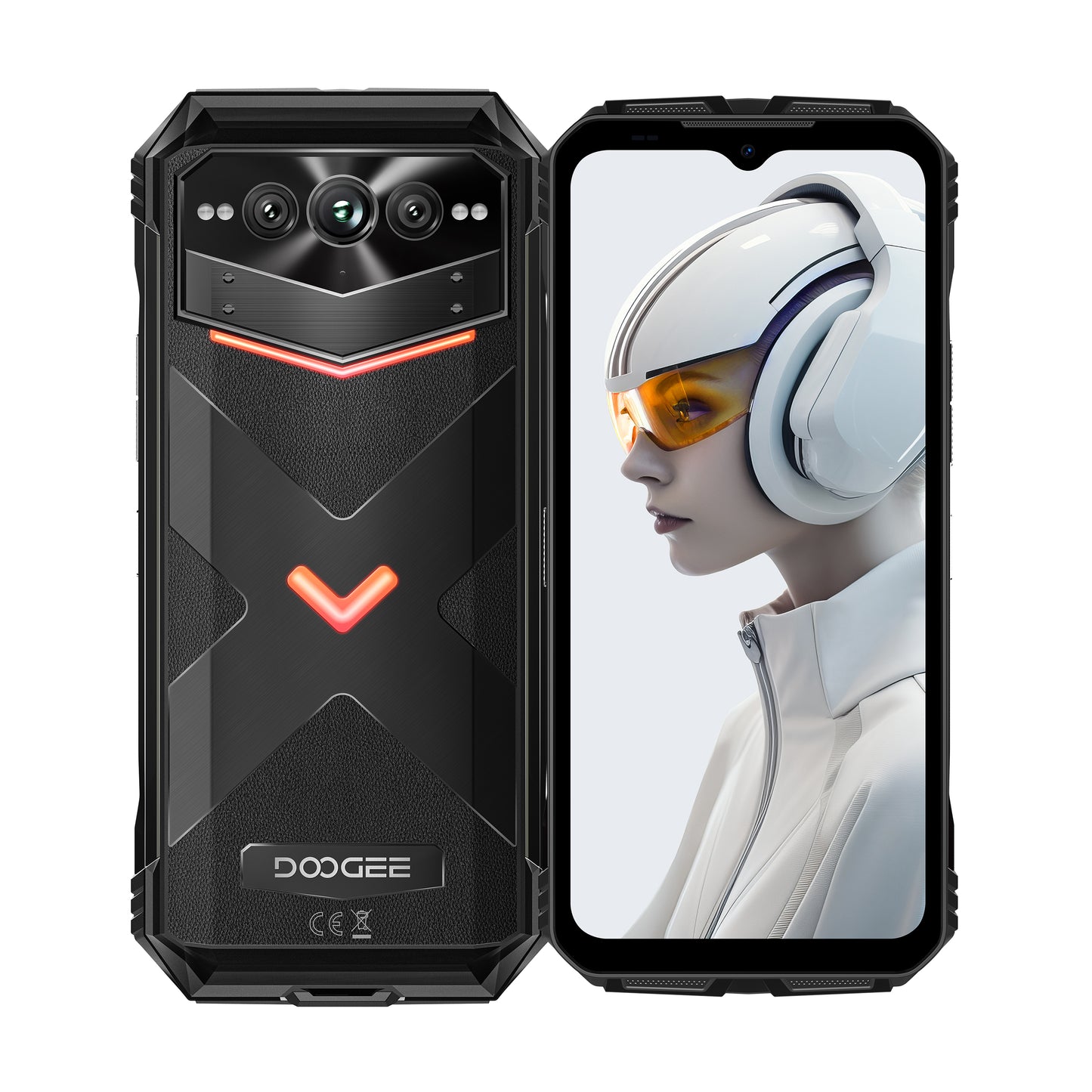 2025 DOOGEE V MAX PLUS smartphone CPU Dimensão 7050 120Hz 6,58 polegadas [banda de frequência global 5G] 16 + 512G 200 milhões de pixels 22000 Bateria Hao Android 14 FIFI6 telefone móvel robusto 16GB RAM 512GB ROM smartphone【Impostos incluídos】