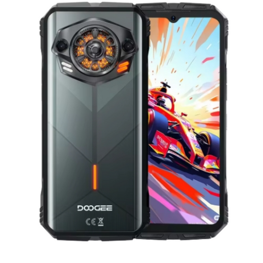 2025 DOOGEE S PUNK Smartphone CPU T606 1080 120Hz 6,58 polegadas Android 14 10800mAh Robusto 4G Celular 16GB RAM 256GB ROM Smartphone 【Impostos incluídos】