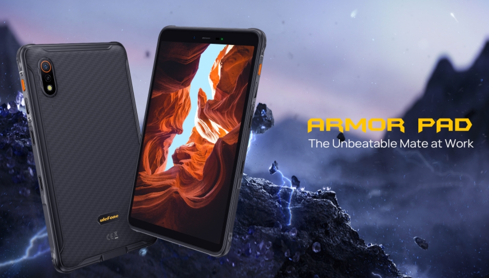 ULEFONE ARMOR PAD CPU HELIO G25 120HZ 8 polegadas NetCom completo 4G Três prova NFC Calling Tablet 4 GB RAM 64 GB ROM 【Impostos incluídos】