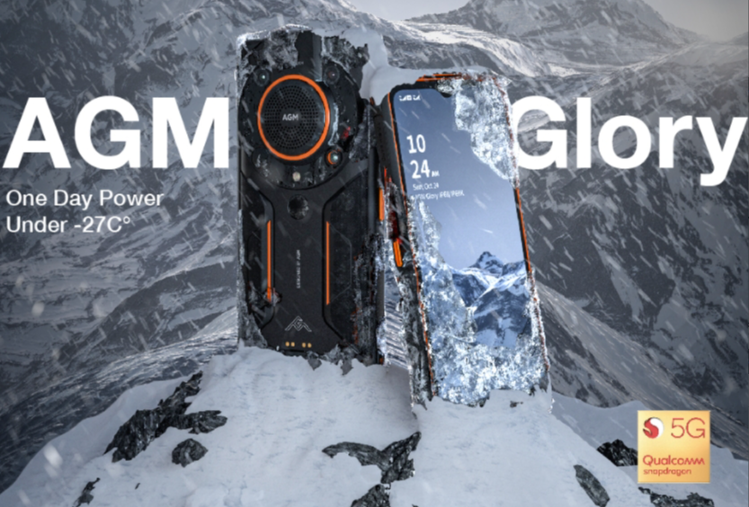 AGM Glory G1 CPU Qualcomm TM480 120Hz 6,53 polegadas 5G banda de frequência global NFC três prova smartphone 8GB RAM 256GB ROM 【Impostos incluídos】