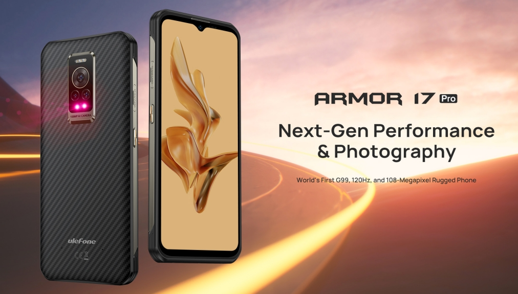 Ulefone ARMOR 17 PRO CPU Helio G99 MT6789 120Hz 6,58 polegadas Banda de frequência global 4G 8GB+5GB RAM+256GB/ROM 100 milhões de pixels NFC visão noturna smartphone à prova de três 8GB RAM 256GB ROM 【Impostos incluídos】