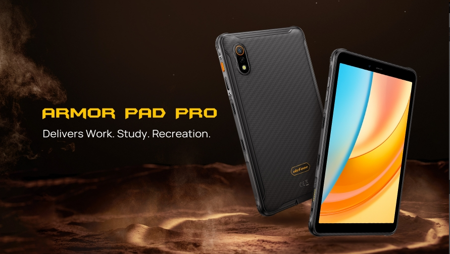 ULEFONE ARMOR PAD PRO CPU MT8788 120HZ 8 polegadas NetCom Full 4G TRIBRIMENTO COMBATO DE PROVA 8 GB RAM 128 GB ROM 【Impostos incluídos】