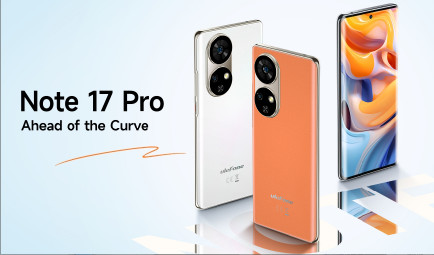 ULEFONE NOTA 17 PRO CPU G99 120HZ 6,78 polegadas Netcom Full Complet-Effective 4G Smartphone de 12 GB de RAM 256 GB ROM 【Impostos incluídos】