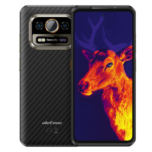 Ulefone Armor 25T CPU Helio G99 120Hz 6,78 polegadas 4G banda de frequência global imagem térmica 6,78 polegadas NFC três prova smartphone 6/8GB RAM 256GB ROM 【Impostos incluídos】