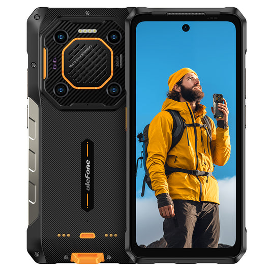 ULEFONE ARMOR 26 ULTRA SENTRO INTERCOM, CPU Dimensidade 8020 120Hz 6,78 polegadas 5G Banda de frequência global 12+12+512g Memória Anti-roubo 200 milhões de fase elemento 15600mAh Bateria de três provas do smartphone de prova 【Impostos incluídos】