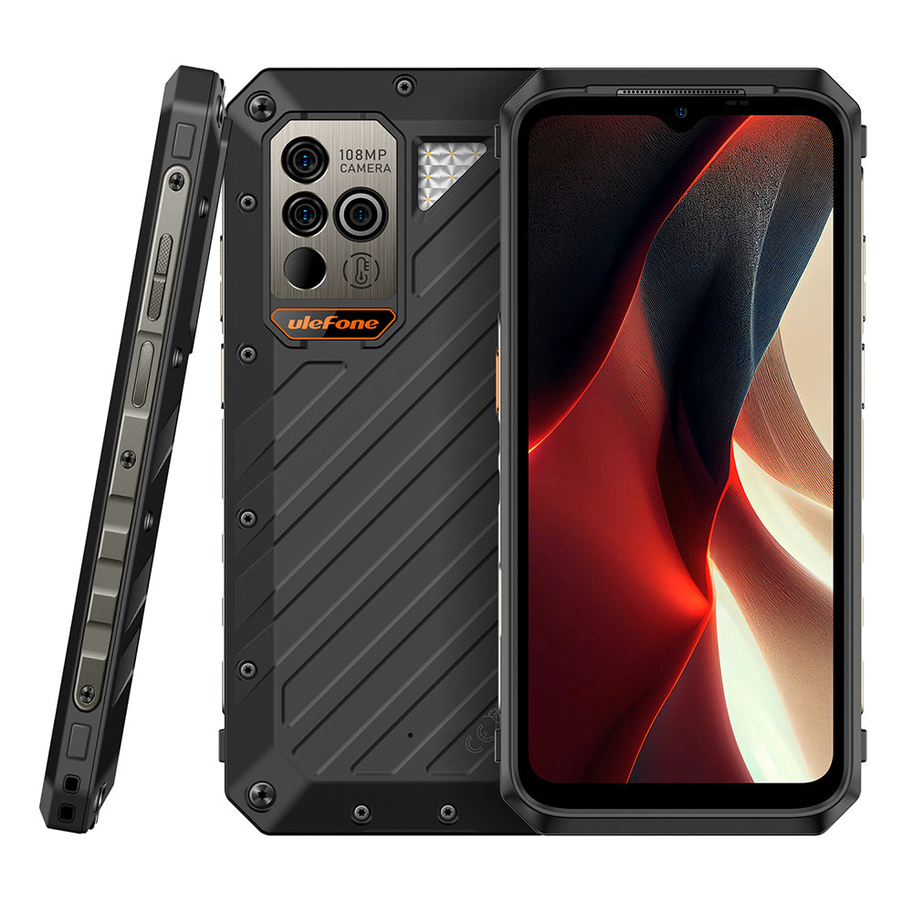 Ulefone ARMOR 18 ultra CPU Dimensity 7050 5G 120Hz 6,58 polegadas Banda de frequência global 5G 66W NFC 24GB+512GB smartphone de três provas 12GB RAM 512GB ROM 【Impostos incluídos】