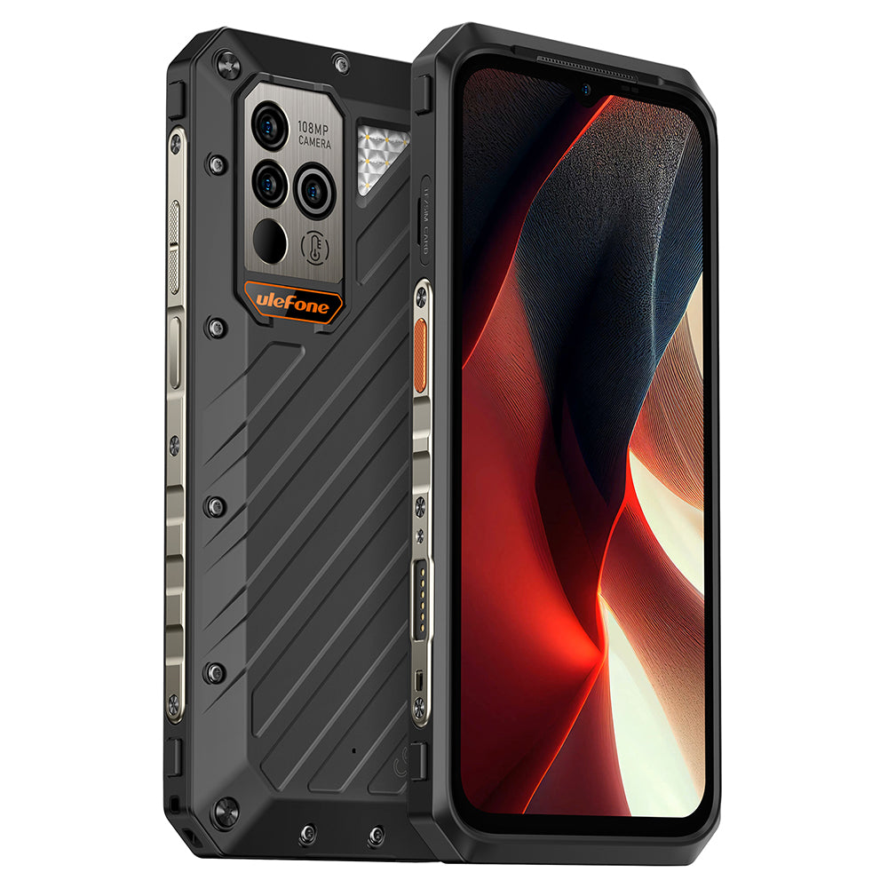 Ulefone ARMOR 18 ultra CPU Dimensity 7050 5G 120Hz 6,58 polegadas Banda de frequência global 5G 66W NFC 24GB+512GB smartphone de três provas 12GB RAM 512GB ROM 【Impostos incluídos】