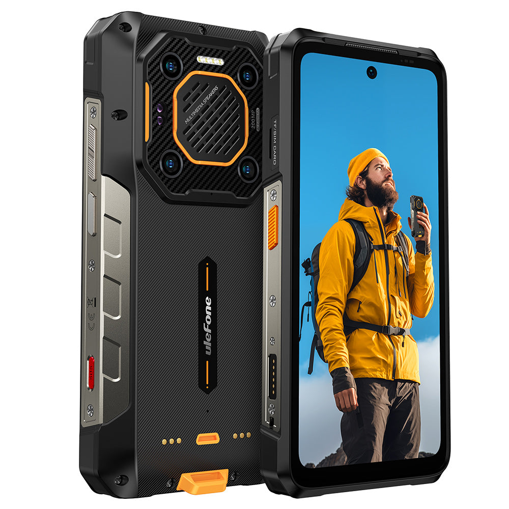 ULEFONE ARMOR 26 ULTRA SENTRO INTERCOM, CPU Dimensidade 8020 120Hz 6,78 polegadas 5G Banda de frequência global 12+12+512g Memória Anti-roubo 200 milhões de fase elemento 15600mAh Bateria de três provas do smartphone de prova 【Impostos incluídos】