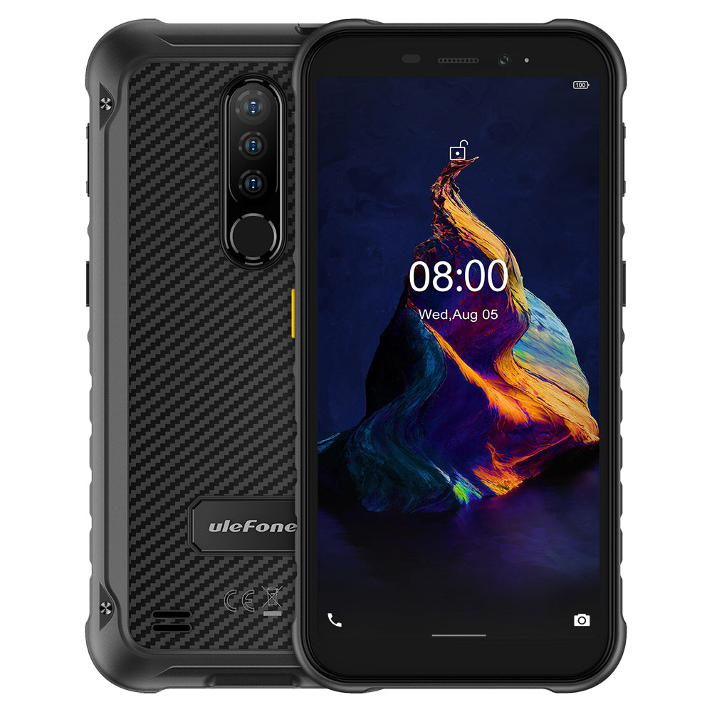 ULEFONE ARMOR X8 CPU MTK6762V 120HZ 5,7 polegadas NetCom Full Alto custo-benefício 4G três provas Smartphone 4 GB RAM 64 GB ROM 【Impostos incluídos】