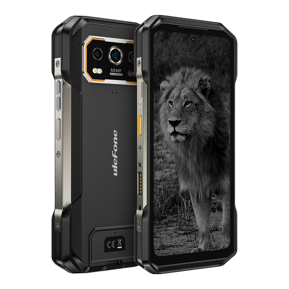 Ulefone Armor 27 Pro Dimensão da CPU 6300 120Hz 6,78 polegadas Banda de frequência global 5G 12+12+256G Smartphone de três provas 12 GB de RAM 256 GB de ROM 【Impostos incluídos】