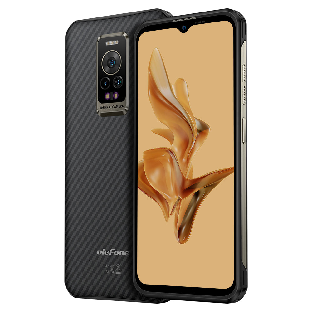 Ulefone ARMOR 17 PRO CPU Helio G99 MT6789 120Hz 6,58 polegadas Banda de frequência global 4G 8GB+5GB RAM+256GB/ROM 100 milhões de pixels NFC visão noturna smartphone à prova de três 8GB RAM 256GB ROM 【Impostos incluídos】