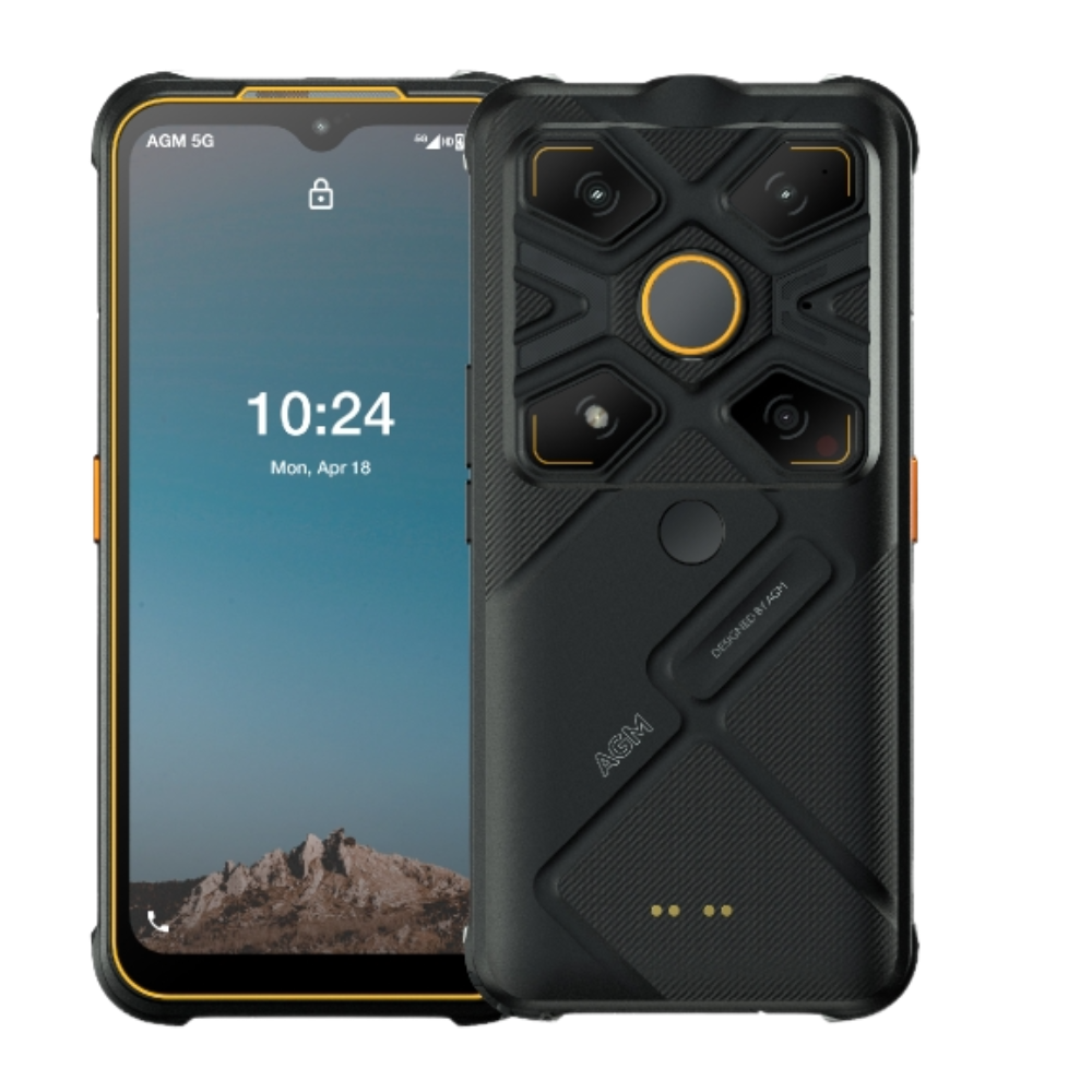 2025 AGM G1S Smartphone CPU Qualcomm TM480 120Hz 6,53 polegadas 5G Banda Global: Imagem térmica NFC Smartphone robusto 8GB RAM 128GB ROM Smartphone 【Impostos incluídos】