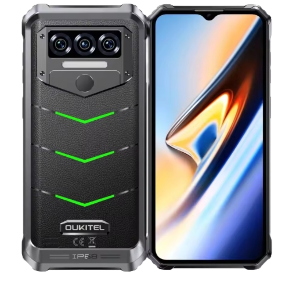 2025 OUKITEL WP38 Smartphone CPU MT8788 120Hz 6,52 polegadas 10600MAH Bateria grande 4G Smartphone robusto 6GB RAM 256GB ROM Smartphone 【Impostos incluídos】